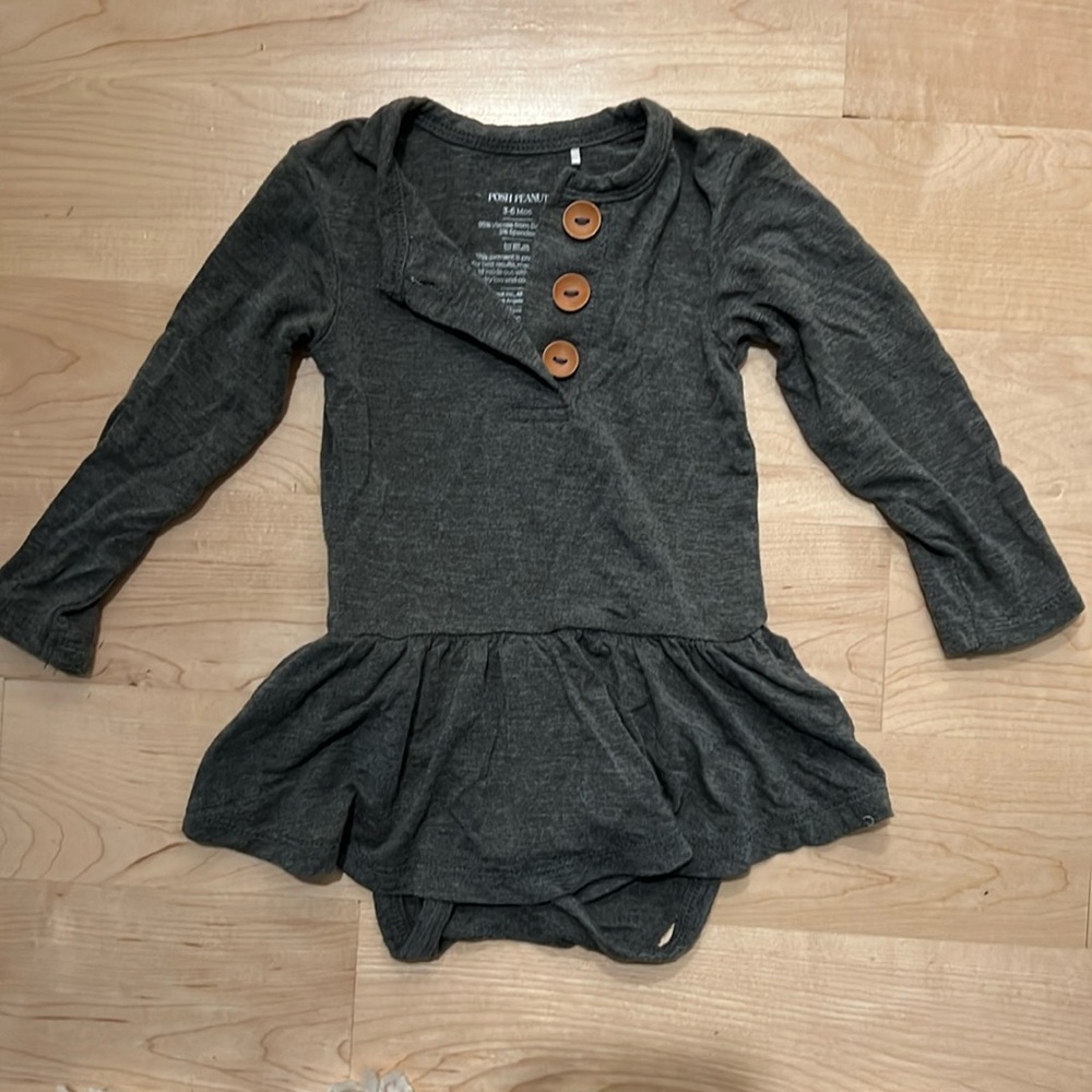Posh peanut 3-6 month dress